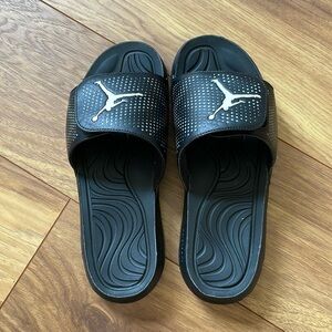 Jordan Men’s Black Slides Size 12